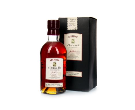 ABERLOUR A'BUNADH BATCH 19 Single Malt Scotch Whisky 70cl, 59.9% volume, in carton.