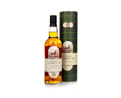 GLEN GARIOCH 15 YEARS OLD Single Malt Scotch Whisky 700ml, 43% volume, in tube.