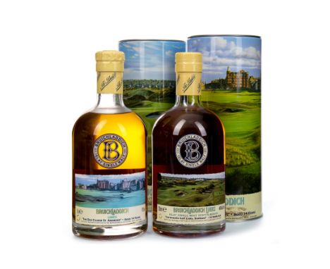 BRUICHLADDICH LINKS ST ANDREWS AGED 14 YEARS Single Malt Scotch Whisky Bottle no. 11506 of 12000. 70cl, 46% volume, in tin. B