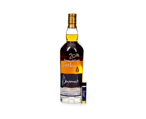 BENROMACH 1998 20TH ANNIVERSARY BOTTLING - COMMEMORATIVE COLLEAGUE RELEASE Single Malt Scotch Whisky Bottled in 2018. 70cl, 5