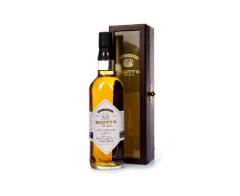TEANINCH 1973 SCOTT'S SELECTION Single Malt Scotch Whisky Bottled 2002. 70cl, 59.9% volume, in box.