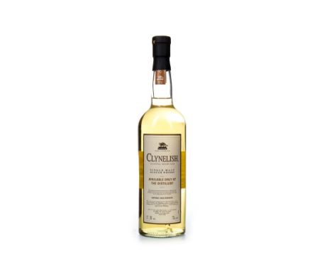 CLYNELISH DISTILLERY EXCLUSIVE Single Malt Scotch Whisky 70cl, 57.3% volume.
