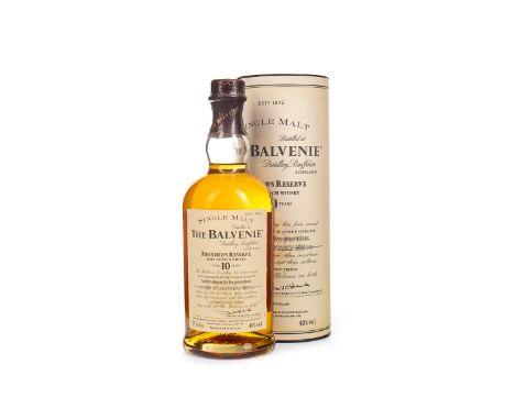 BALVENIE FOUNDER'S RESERVE AGED 10 YEARS Single Malt Scotch Whisky 70cl, 40% volume, in tube.