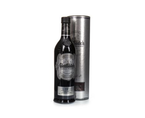 GLENFIDDICH CAORAN RESERVE AGED 12 YEARS Single Malt Scotch Whisky 70cl, 40% volume, in tube.