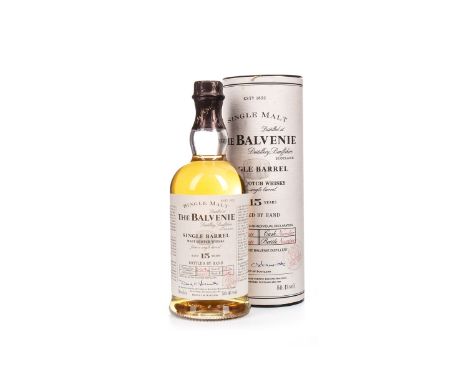 BALVENIE 1977 SINGLE BARREL AGED 15 YEARS Single Malt Scotch Whisky Cask no. 316 filled 22 January 1977, bottled 5 May 1994, 