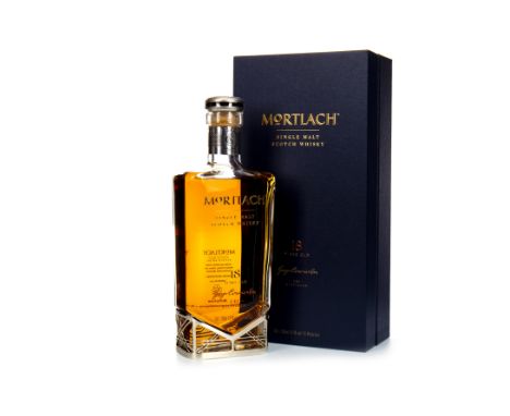 MORTLACH 18 YEARS OLD Single Malt Scotch Whisky 50cl, 43.4% volume, in box.