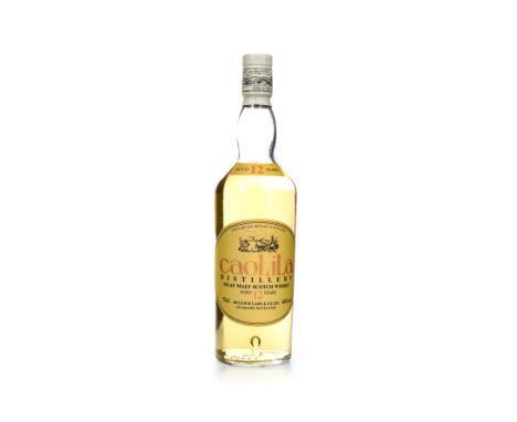 CAOL ILA AGED 12 YEARS Single Malt Scotch Whisky 75cl, 40% volume.