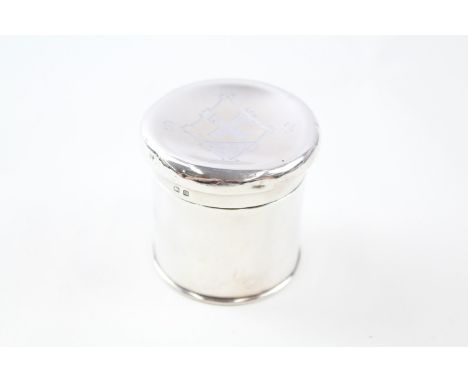 A 925 STERLING SILVER MAPPIN AND WEBB TRINKET BOX OR CADDY, Weight: 97gms 