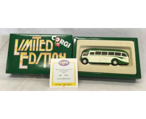 CORGI LIMITED EDITION NO. 6383 OF 9300 AEC REGAL WEST RIDING OMNIBUS