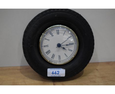 A tyre clock