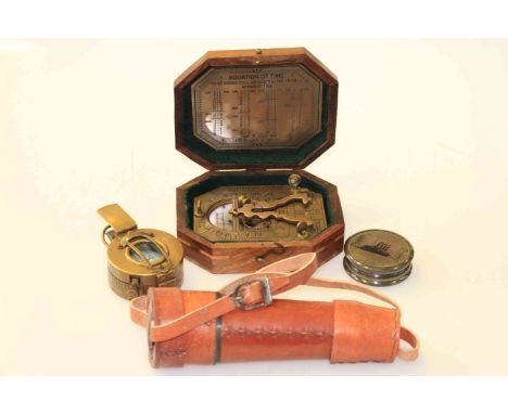 Compass, telescope etc
