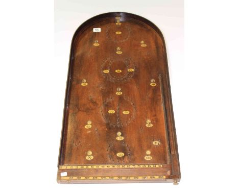 Vintage bagatelle board