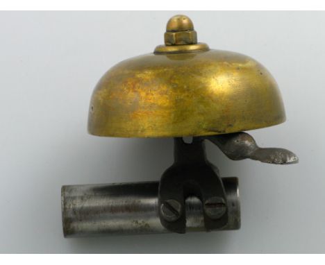 *A single strike Bell, with a crow's foot bracket with double securing screws,  suitable for either an Ordinary or Safety Bic