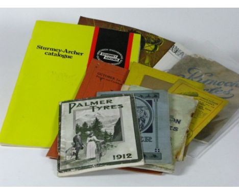 Cycle Tyres. A section of catalogues for Dunlop, Constrictor, Dayton Cycles, Hutchinson Tyres, Palmer Tyres, Kynoch Cycles, S