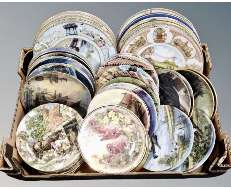 A quantity of collector's plates including Royal Vale china, limited edition Hamilton Collection etc.