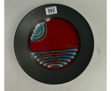 Poole pottery millennium charger, ltd edt