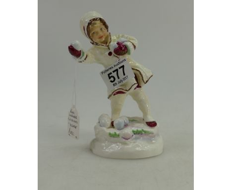 Royal Worcester figure December 3458
