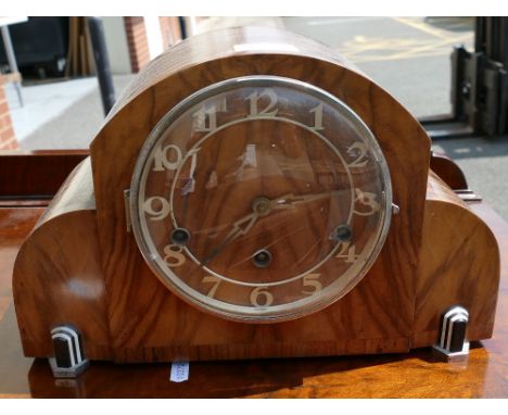 Retro mid-century mantle clock  