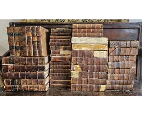 Antiquarian books. A large quantity (47) of various books to include: Sir Roger L'Estranges Josephus 1702. The works of Flavi