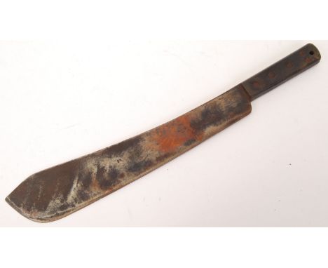 An original WWII / post-war S&J Kitchin Ltd 1945 pattern military issue machete. Marked to blade. 51cm long