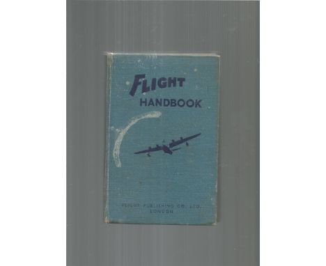 Flight Handbook A Guide To Aeronautics 2nd Edition Hardback Book By W. O. Manning, FRAeS Good condition with some marks to th