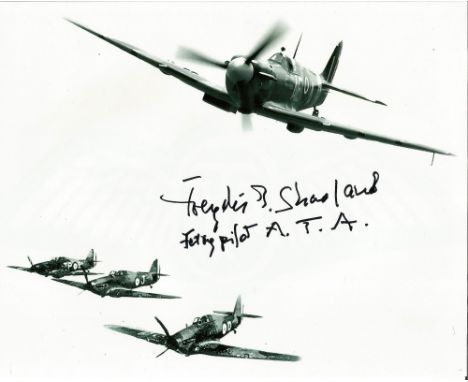 Freydis Sharland Personally Signed 10x8 Black and White Photo. Freydis Sharland (22 September 1920 - 24 May 2014), known as F