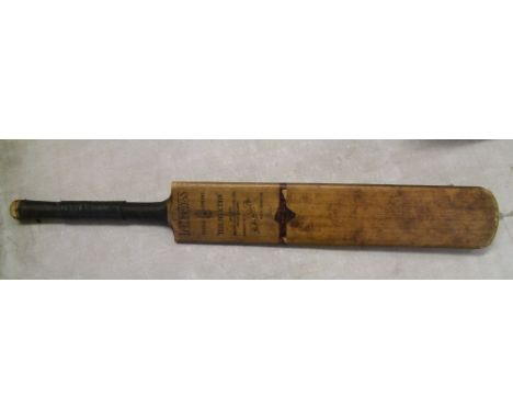 Lambert &amp; Sons 'Test Selection' vintage cricket bat: 