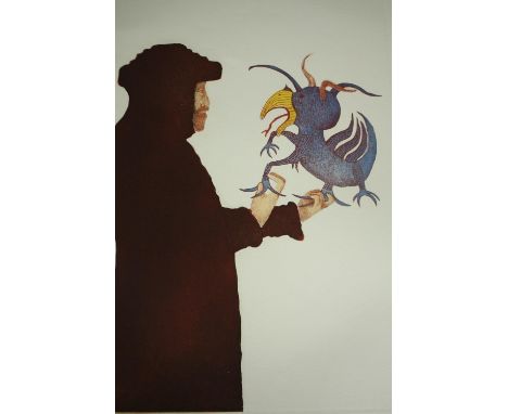 Fernando Pereznieto (1938-2001), signed and numbered limited edition etching, with certificate, unframed. H.66 W.50cm. 
