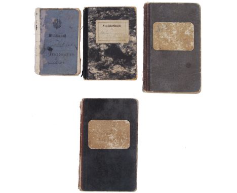 An interesting collection of First World War WWI and WWII (and post war) German army related ephemera to include a Militarpak