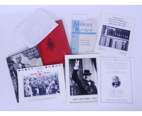 A collection of assorted military books and related ephemera to include; ‘War Memorial Volume, Trinity College Toronto, 1922’