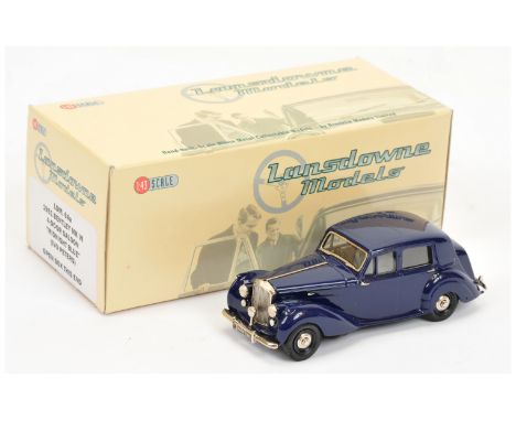 Lansdowne LDM64 1951 Bentley Mk VI- Ivo Peters, midnight blue, light grey interior - Mint in Mint box with inner packing.