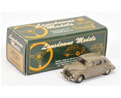 Lansdowne LDM26 1953 Jowett Javelin Deluxe - grey body, cream interior - Mint in Excellent box with inner packing.