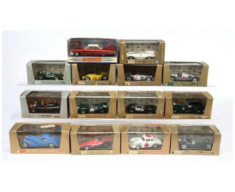 Brumm (Oro) Series of models to include (1) Bugatti 57 Coupe HP 165 1934-1936; (2) Porsche 356 Coupe 1952 plus others similar