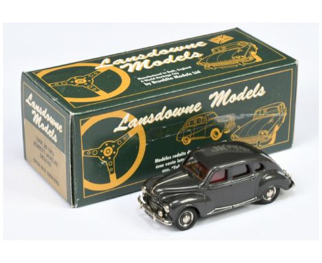 Lansdowne LDM26 1953 Jowett Javelin Deluxe - dark metallic grey, dark red interior - Mint in Excellent Plus box with inner pa