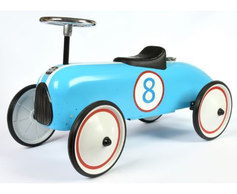 Retro Roller, modern issue push along vintage style racecar, Excellent,&nbsp; 27.5"/70CM&nbsp;
