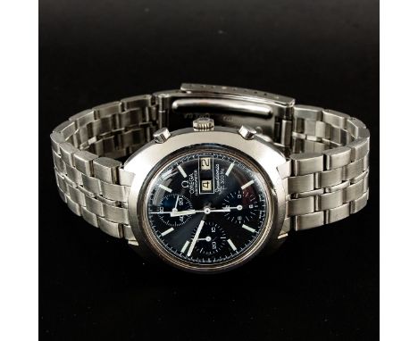 With tuning fork and date, case is 39 mm. in diameter.