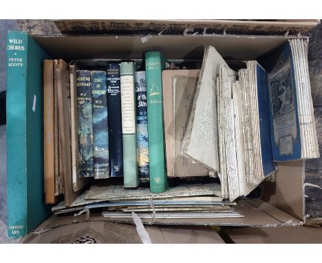 Quantity of Ordnance MapsScott, Peter "Wild Chorus"Pereia, W D"Time of Departure" and "Serene Retreat", Robert Hale and other