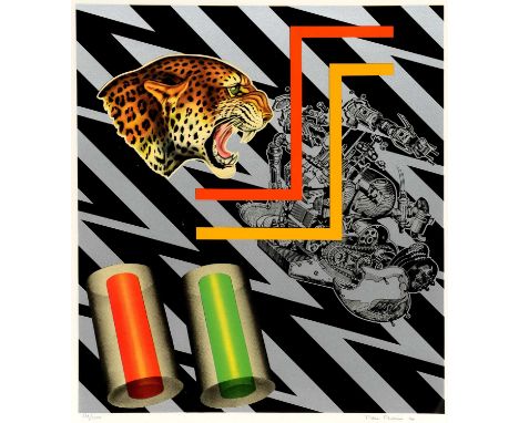 Peter Phillips (British 1939-) Leolocation, 1970, signed, dated and numbered 289/3000, for Munchen International, printed by 