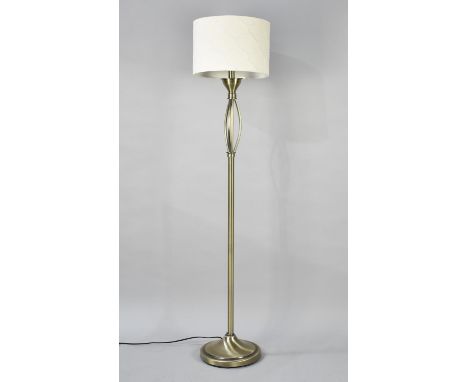 A Modern Standard Lamp and Shade