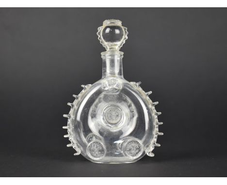 A Remy Martin Louis XIII Cognac Empty Bottle Flask/ Decanter, 11.5cm high