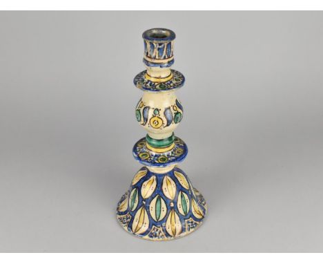 A 19th Century Ottoman Candlestick, 27cms High