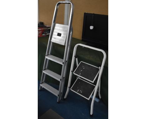A Modern Three Step Step Ladder and a Two Step Example