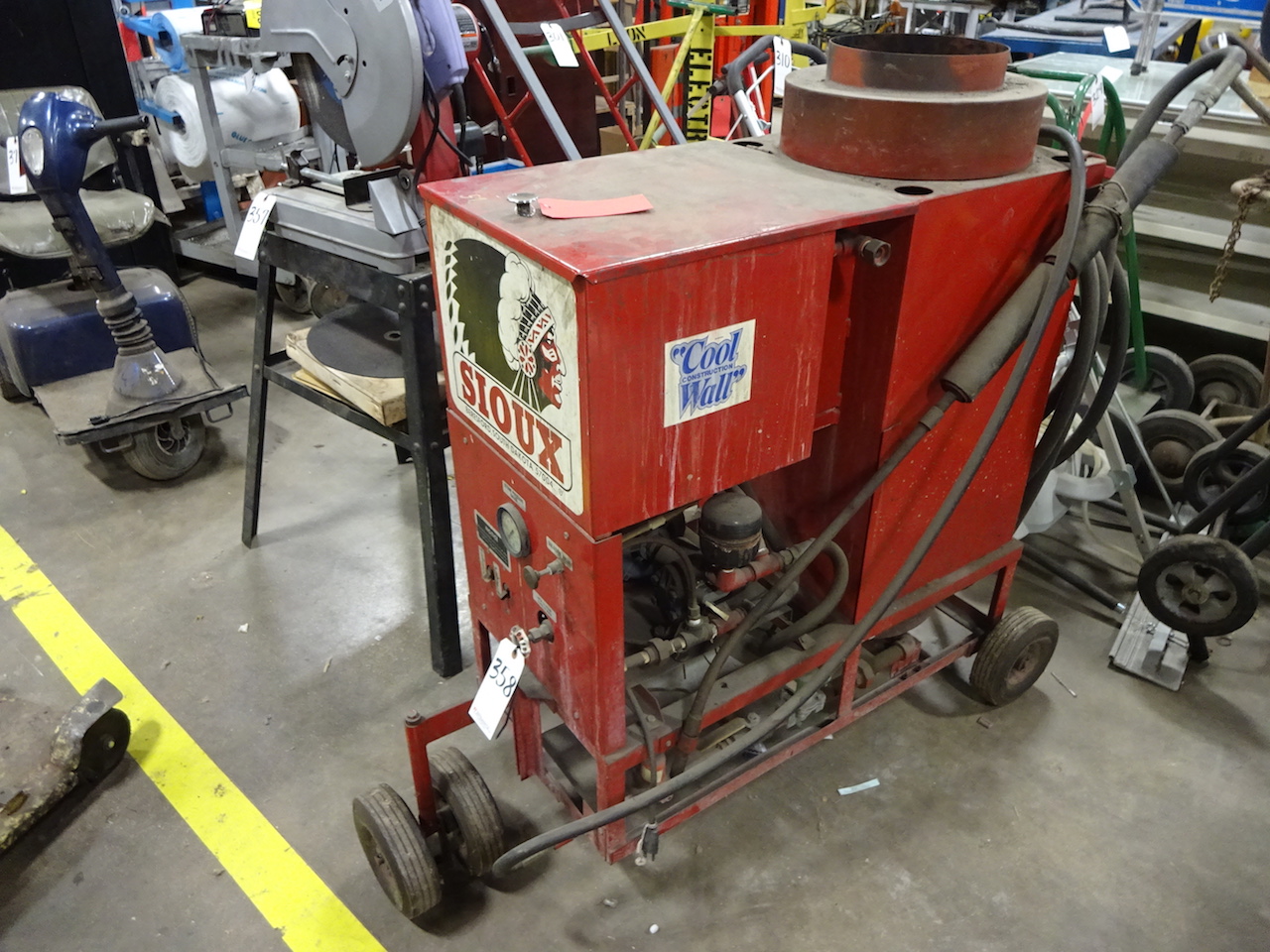 Sioux Cool Model 160C Portable Steam Cleaner, 115v, 11A