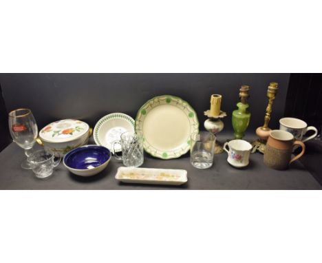 Ceramics and Glass - Portmeirion Botanic Garden tableware including dinner plates, salad plates, side plates, bowls, etc; oth