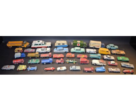 Die-Cast Models - an interesting collection of 20th century play worn toys, including Dinky Toys by Meccano Ltd, Superior Res