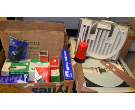 Photographic Equipment - a Meopta Opemus III enlarger, boxed; a Paterson Auto Print Washer; a Photax Popular Print Dryer &amp