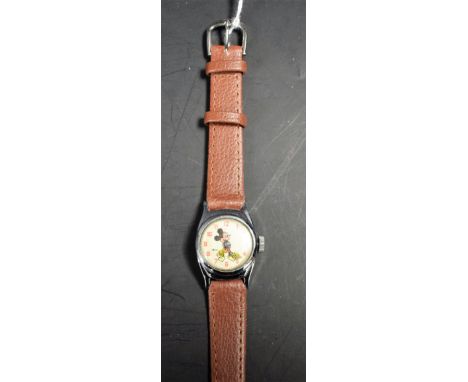 A novelty Timex Mickey Mouse wristwatch