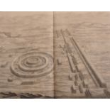 18th Century English School. Old Master Landscapes, Engraved, Unframed, 15" x 18.5", and eleven