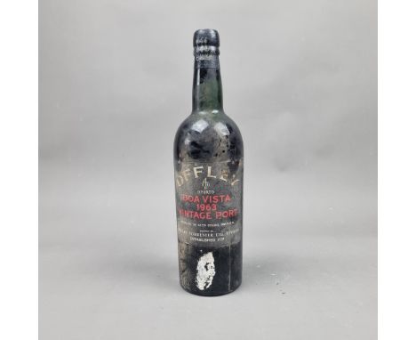 Offley Boa Vista 1963 Vintage Port   (Please note fill level to shoulder)  