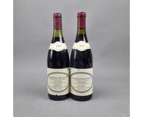 2 Bottles 1991 Vintage Red Wines to include:   Chambolle -Musigny 1991, C Masy Perier, Laboure-Roi,  Chambolle -Musigny 1991,